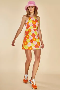 Glamorous Day Dresses|Mini Dresses|Care Tie-Back Strappy Mini Dress -