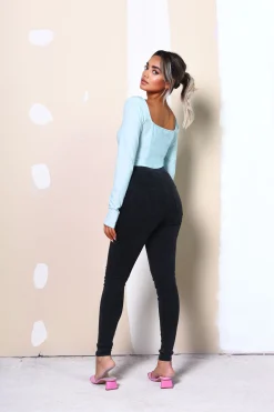Glamorous Skinny Jeans|Care Washed Black Skinny Jeans -