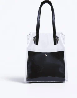 Glamorous Cross-body Bags|Shoulder Bags|Clear Black Shoulder Crossbody Bag -