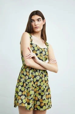 Glamorous Chic Escapes|Playsuits|Collection Printed Strappy Playsuit -