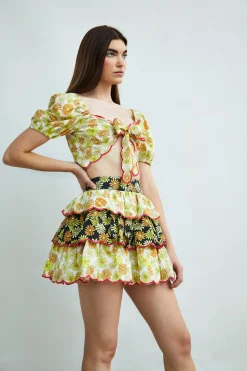 Glamorous Co-ords|Mini Skirts|Collection Tiered Ruffle Mini Skirt -