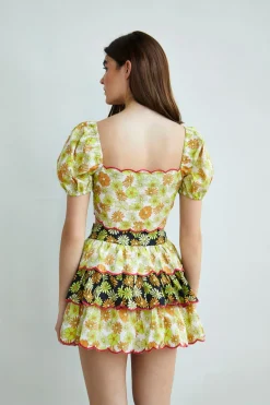 Glamorous Co-ords|Mini Skirts|Collection Tiered Ruffle Mini Skirt -