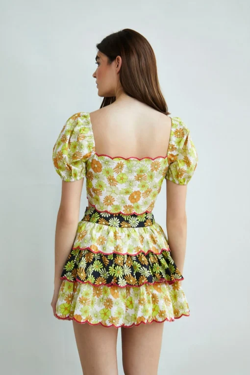 Glamorous Co-ords|Mini Skirts|Collection Tiered Ruffle Mini Skirt -