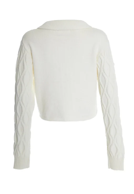 Glamorous Cardigans|Cream Button Front Cardigan -