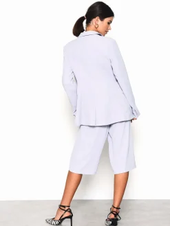 Glamorous Prom|Blazers|Dusty Heather Grey Blazer Jacket -
