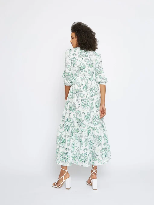 Glamorous Wrap Dressses|Midi & Midaxi Dresses|Floral Leaf Cotton Midi Dress -
