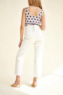 Glamorous High Waisted Jeans|Straight Leg Jeans|High Waisted Straight Leg Jeans -