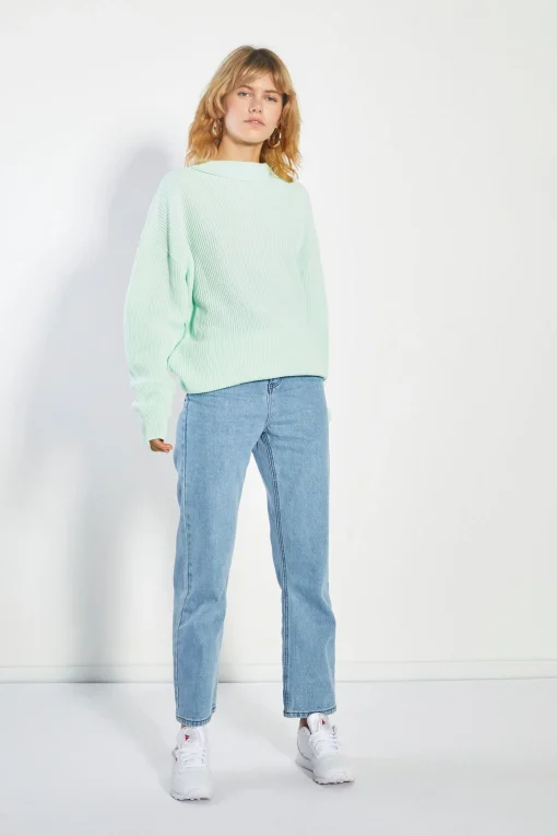 Glamorous Jumpers|Mint Knit Jumper -