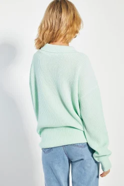 Glamorous Jumpers|Mint Knit Jumper -