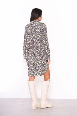 Glamorous Day Dresses|Midi & Midaxi Dresses|Mixed Folk Floral Shift Midi Dress -