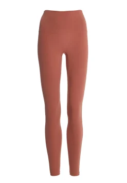 Glamorous Activewear|Jet Setter|Move Dark Terracotta High Waisted Leggings -