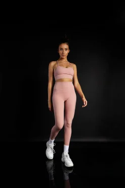 Glamorous Activewear|Jet Setter|Move Dusty Rose Sports Bra -