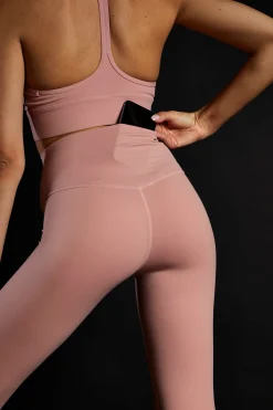 Glamorous Activewear|Leggings|Move Dusty Rose Leggings -