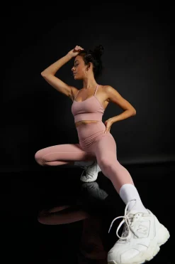 Glamorous Activewear|Leggings|Move Dusty Rose Leggings -