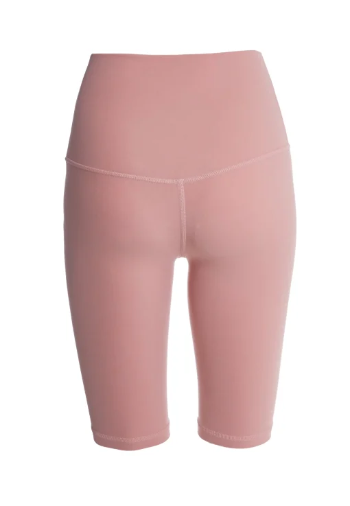 Glamorous Activewear|Jet Setter|Move Dusty Rose High Waisted Shorts -