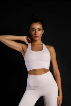 Glamorous Activewear|Jet Setter|Move Light Pink Seamless Bra -