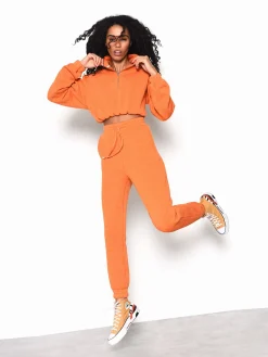 Glamorous Jet Setter|Orange Loungewear Joggers -