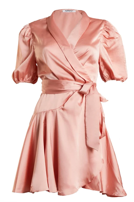 Glamorous Wrap Dressses|Mini Dresses|Ruffle Wrap Mini Dress -