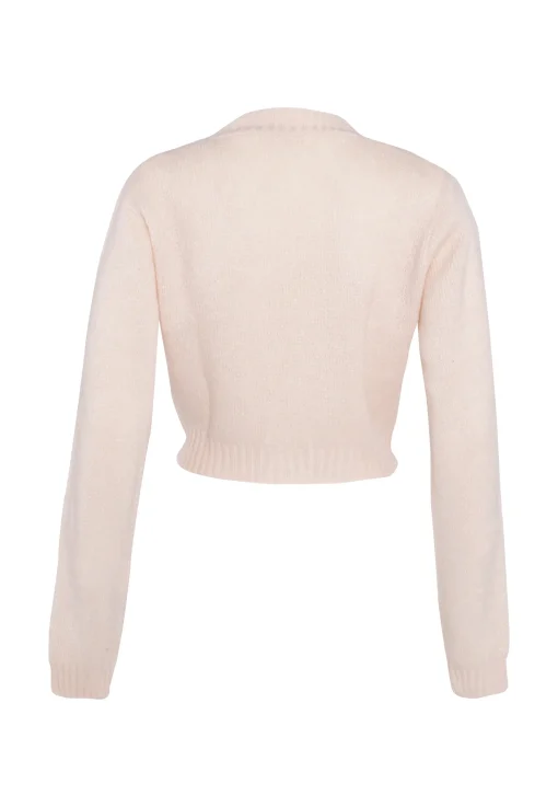 Glamorous Cardigans|Vanilla V Neck Button Down Cardigan -