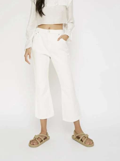 Glamorous High Waisted Jeans|White High Waisted Jeans -