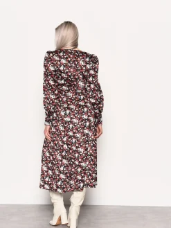 Glamorous Midi & Midaxi Dresses|Midi & Midaxi Dresses|Winter Ditsy Floral Side Split Midi Dress -