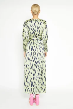 Glamorous Best Dressed Guest|Day Dresses|Wrap Maxi Dress with Tie Detail -