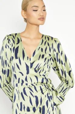 Glamorous Best Dressed Guest|Day Dresses|Wrap Maxi Dress with Tie Detail -