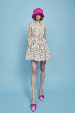 Glamorous Dresses|Mini Dresses|Jamie Corset Mini Dress -Pink/Green -