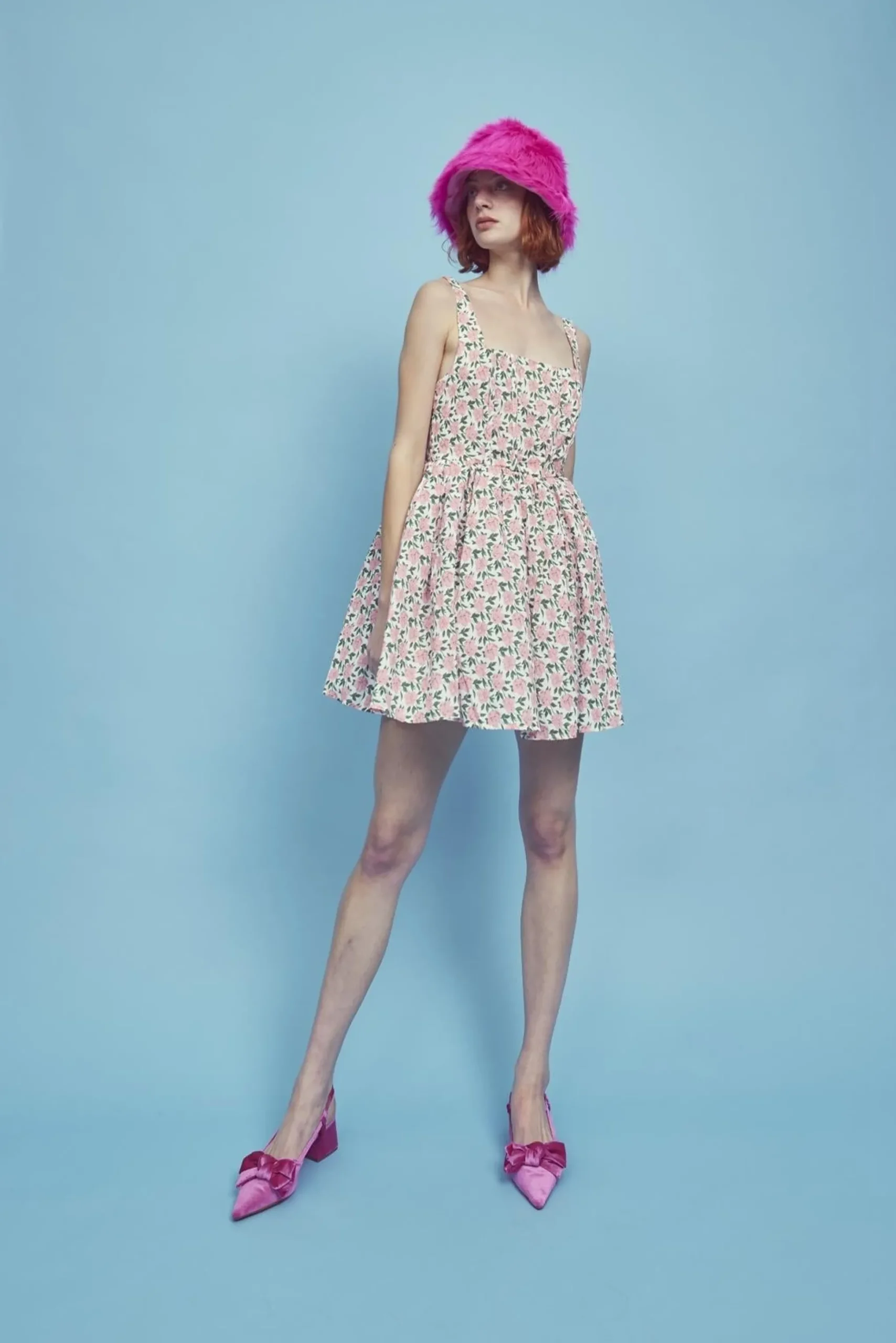 Glamorous Dresses|Mini Dresses|Jamie Corset Mini Dress -Pink/Green -