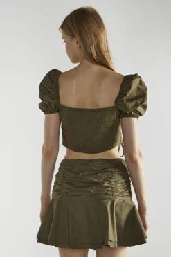 Glamorous Co-ords|Mini Skirts|Khaki Tutu Mini -Skirt -