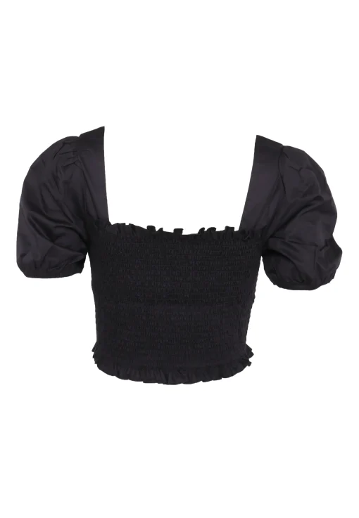 Glamorous Tops & T-shirts|LADIES TOP AN3892-BLACK -