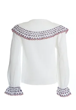 Glamorous Tops & T-shirts|LADIES TOP AN3901-WHITE -