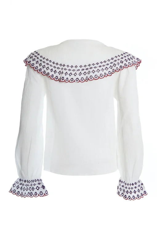 Glamorous Tops & T-shirts|LADIES TOP AN3901-WHITE -