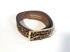 Glamorous Belts|Leopard Buckled Belt -