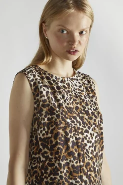 Glamorous Mini Dresses|Mini Dresses|Leopard Straight Mini-Dress -
