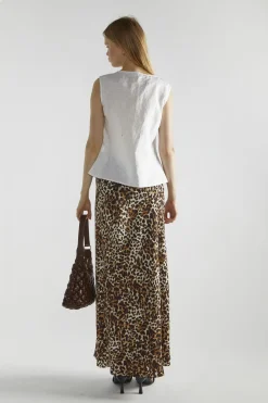 Glamorous Midi & Midaxi Skirts|Leopard Swing Midaxi-Skirt -