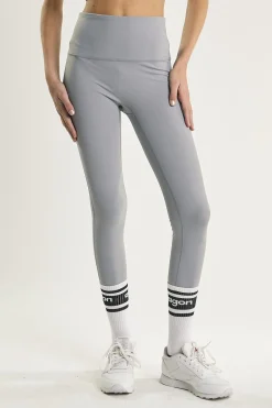 Glamorous Co-ords|Leggings|Light Grey Seamless-Full-Length Leggings -