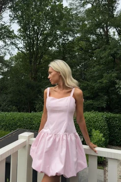 Glamorous Mini Skirts|Mini Dresses|Light Pink Balloon Skirt Mini-Dress -