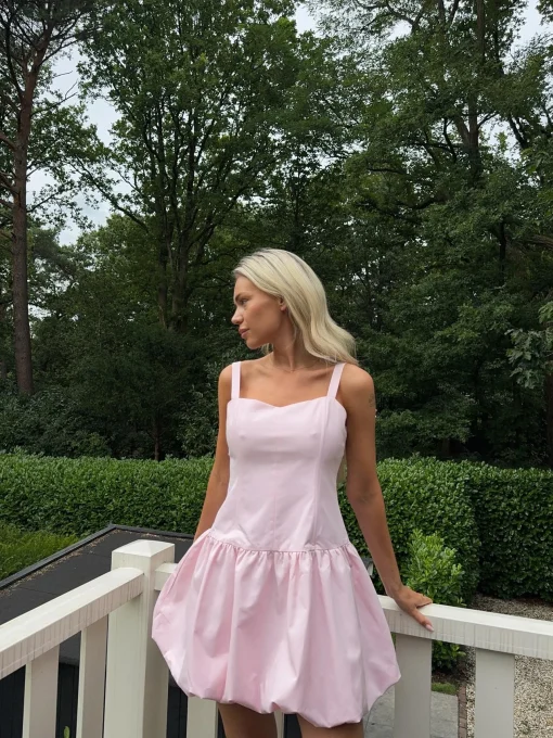 Glamorous Mini Skirts|Mini Dresses|Light Pink Balloon Skirt Mini-Dress -