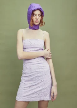 Glamorous Day Dresses|Mini Dresses|Lilac Strappy Mini Dress -