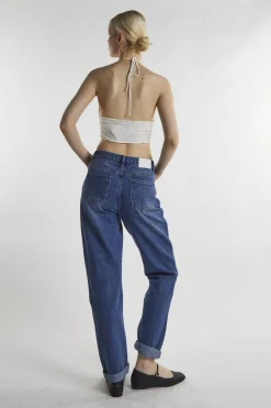 Glamorous Mom Jeans|Mid-Stonewash Mom Jeans -