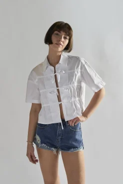Glamorous Denim Shorts|Mid-Stonewash Ripped Denim Shorts -