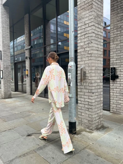 Glamorous Co-ords|Wide Leg Trousers|Multi Leopard Wide Leg Trousers -