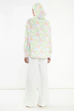 Glamorous Co-ords|Blouses & Shirts|Multi-Blurred-Floral Long Sleeve Shirt -