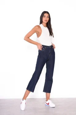 Glamorous Crops, Corsets & Bodysuits|Off White Ribbed Top -