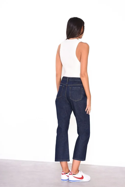 Glamorous Crops, Corsets & Bodysuits|Off White Ribbed Top -