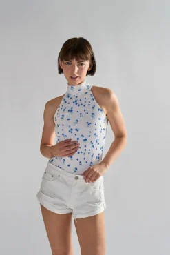 Glamorous Denim Shorts|Off White Ripped Denim Shorts -