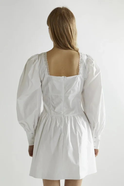 Glamorous Day Dresses|Mini Dresses|Off White Skater Mini-Dress -