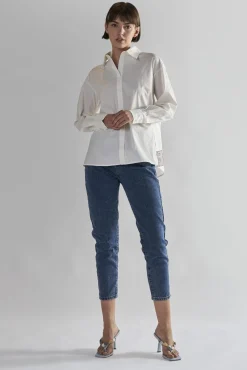 Glamorous Blouses & Shirts|Off-White Button-Up Tops -