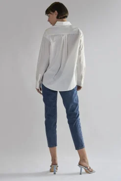 Glamorous Blouses & Shirts|Off-White Button-Up Tops -